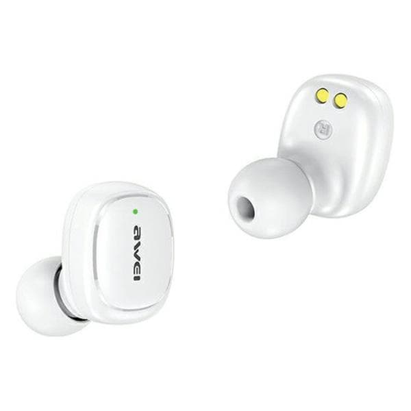 AWEI Bluetooth 5.1 T13 Pro TWS Hovedtelefoner + Dockingstation Hvide