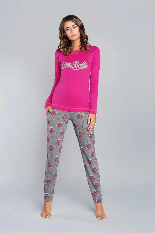 Laboni dampyjamas långärmad, långbyxor L
