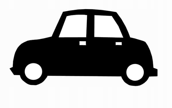 Børns dekorative vedhæng CAR AUTO js