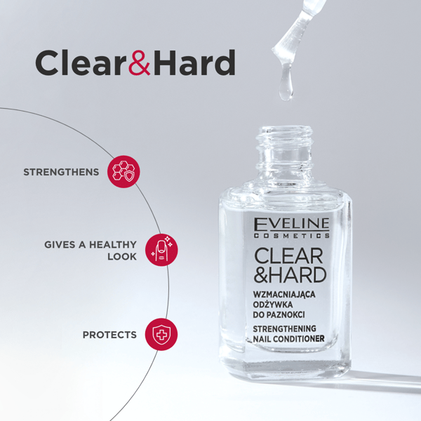 Clear&Hard styrkende neglebalsam