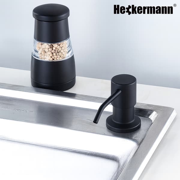 Heckermann Köksvätskedispenser 500ml Svart