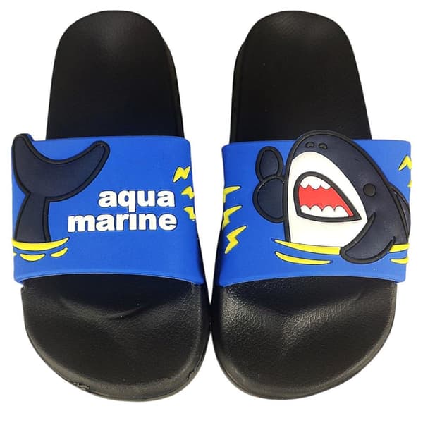 Børne Shark Flip-Flops Sort og Blå 30
