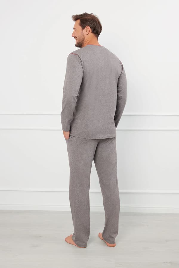 Ludwik herrpyjamas, långärmad, långbyxor XXL