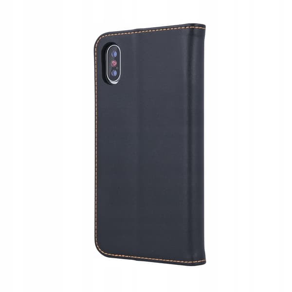 ETUI TIL SAMSUNG GALAXY A20S SMART PRO LÆDER SORT + GLAS