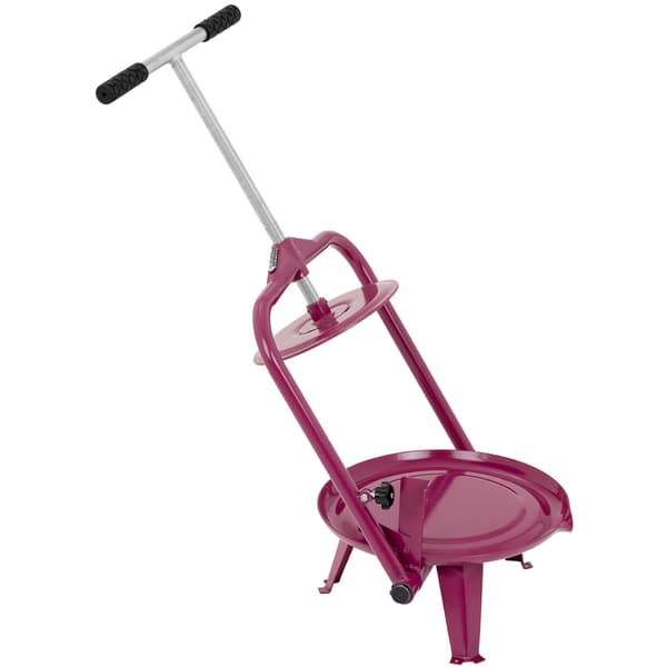 Vinpresser med juicer i rustfrit stålramme, 14L