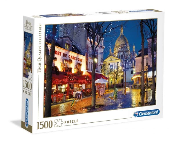 1500 bitars pussel. HQ Paris Montmartre