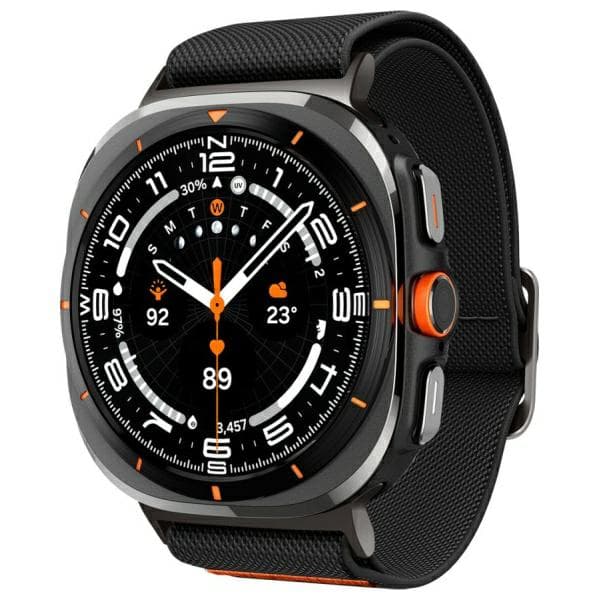 Spigen Lite Fit Rem til Galaxy Watch Ultra 47mm, Sort