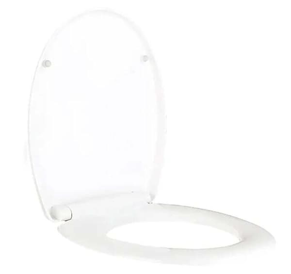 Valkoinen ABS-wc-istuin