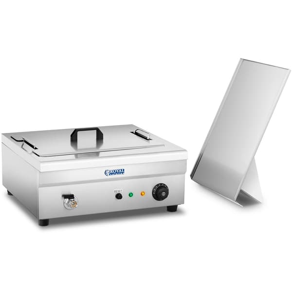 Fiskmunkfritös med droppbricka 3200W 230V 14L