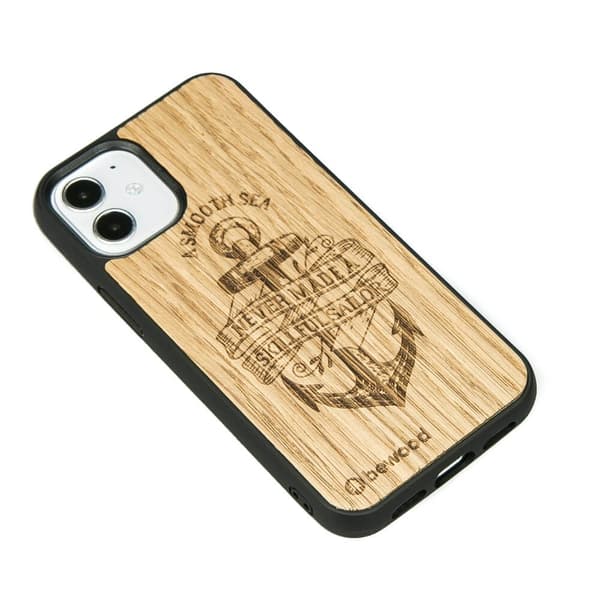 Träskal till iPhone 12 Mini ANCHOR OAK