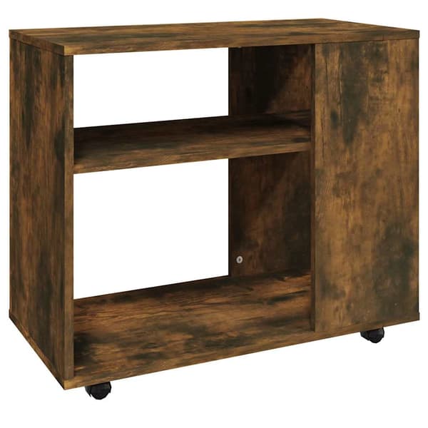 vidaXL sidebord røget eg 70x35x55 cm