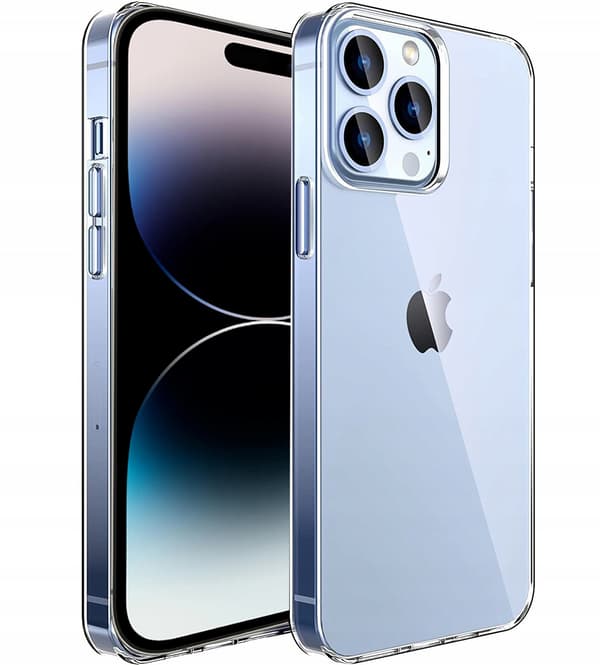 Apple iPhone 14 Pro-skal + 9h-glas | KLART 2 MM