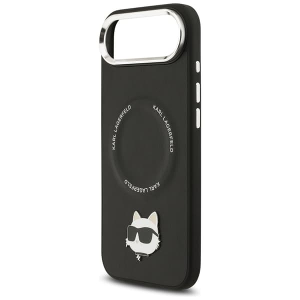 Karl Lagerfeld Choupette Pin MagSafe-etui til iPhone Air, sort