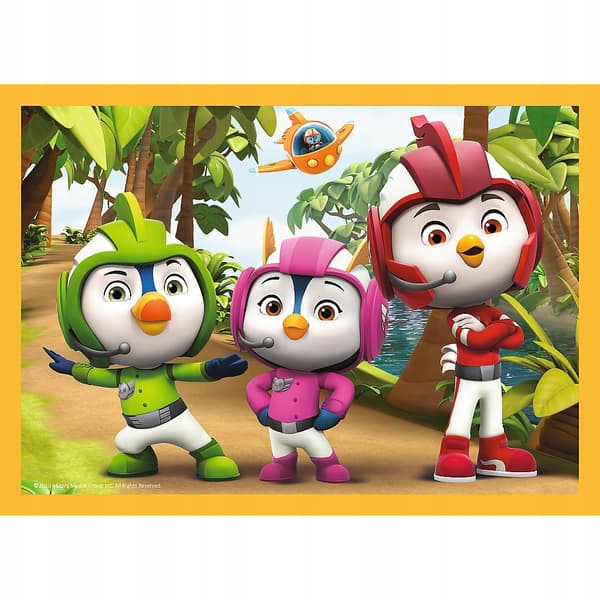 4-i-1-pussel Bird Academy Top Wing 34360