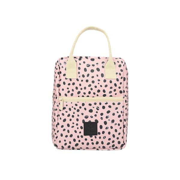 7L Leopardgrön matväska