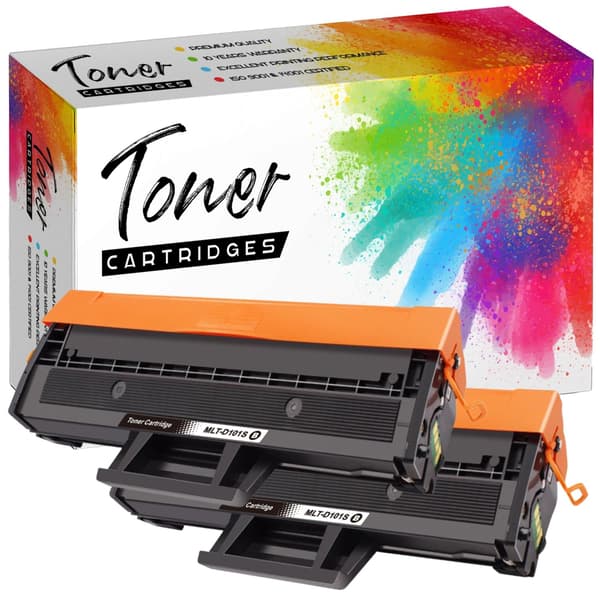 2x Toner til Samsung GP-S101S X2 Sort