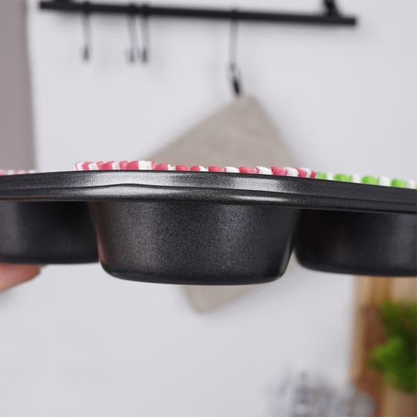 Muffinform med papilotkaer 13 elementer