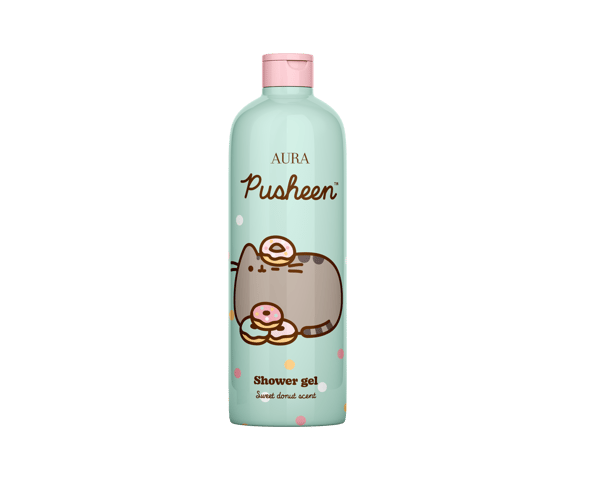 PUSHEEN badskum med söt munk 500ml ST