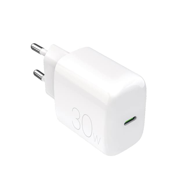 30W USB-C vægoplader - Hvid