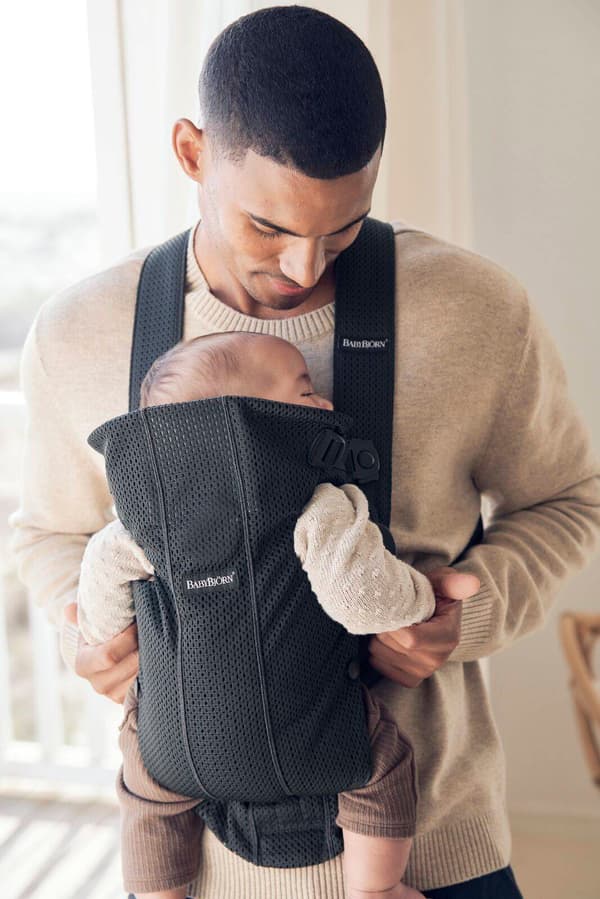 BABYBJÖRN MINI 3D Mesh - Bæresele, sort