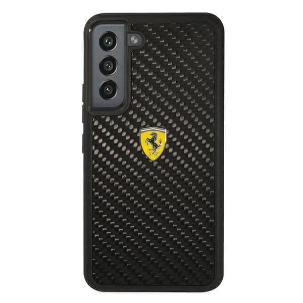 Ferrari FEHCS22SFCAK S22 S901 sort/sort hårdt kuffert On Track ægte kulfiber