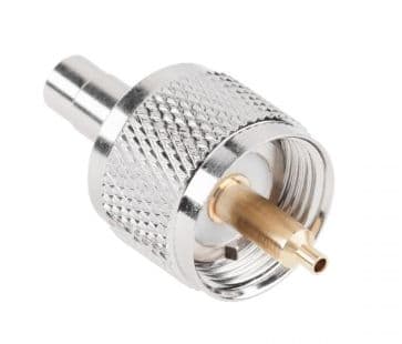 UHF-pistokeliitin RG58-kaapelille