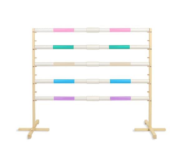 Hoppbom för hobbyhäst - Beige - 160 cm