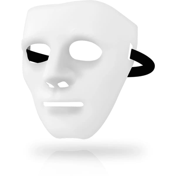OHMAMA Universal hvid maske - tilbehør med elastik
