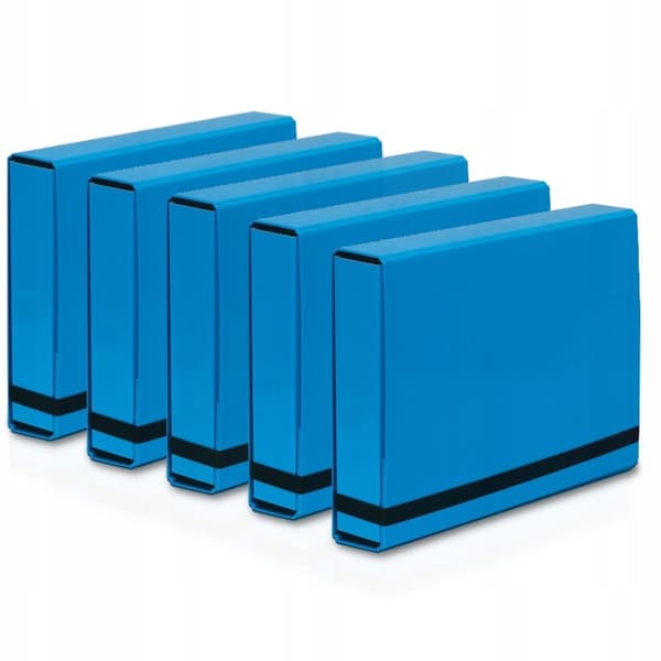 CARIBIC BOX FOLDETASKE LYSBLÅ A"7 341/19 5CM 1199