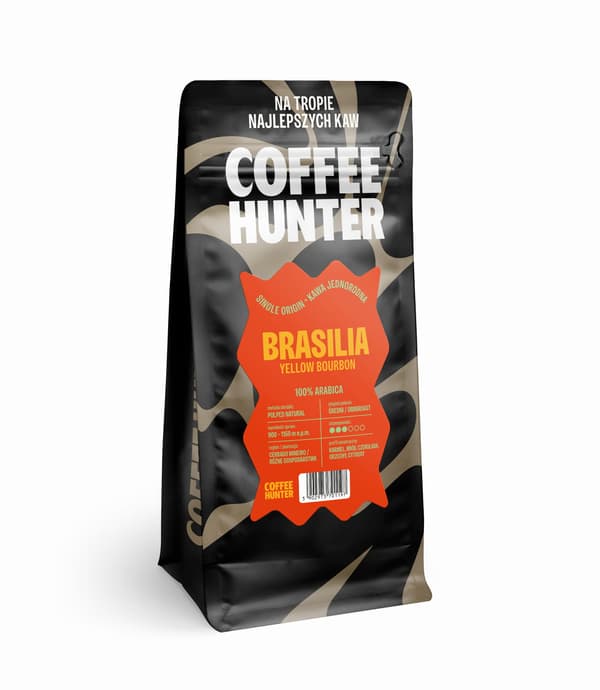 Brasilia Gule Bourbon Kaffebønner 250 g