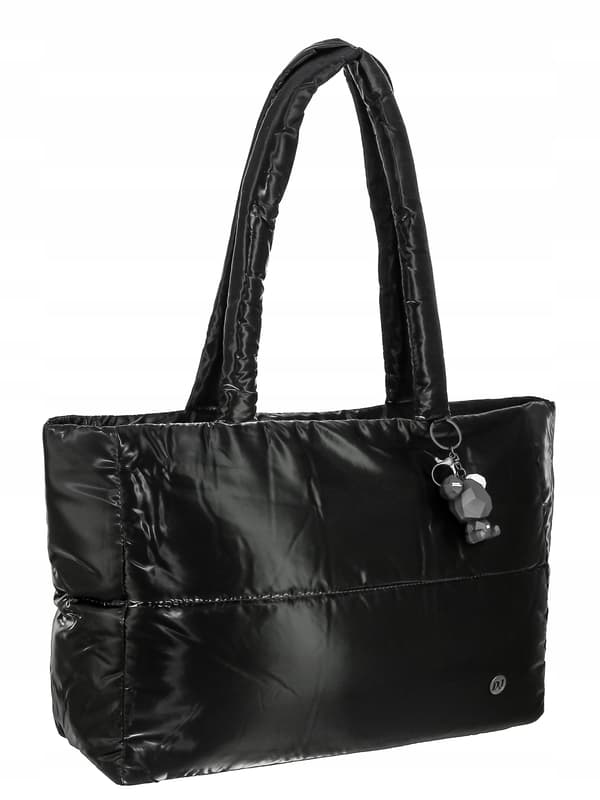 David Jones dame nylon shopper taske sort