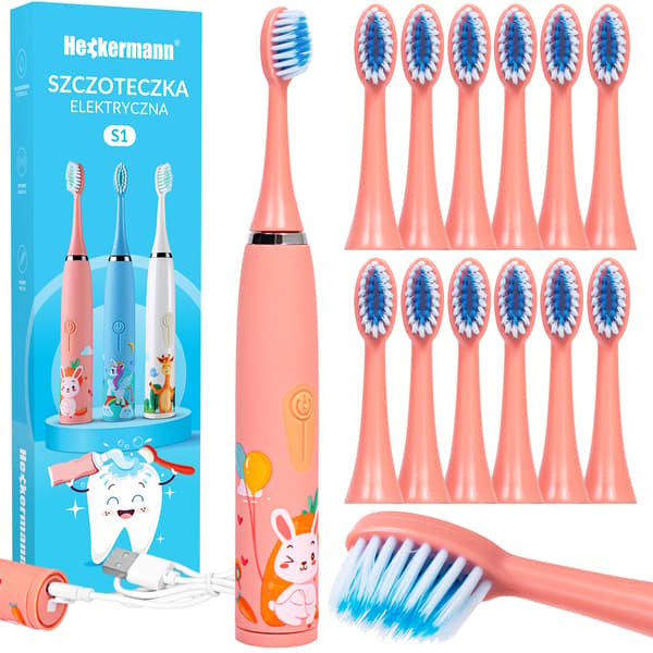 Heckermann S1 Rosa Barntandborste