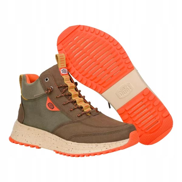 HEYDUDE TAHOE NYLON 42058 |42| DAMGRÖN/MULTI