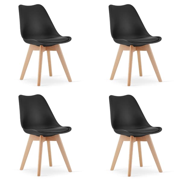 MARK Stol Sort x 4