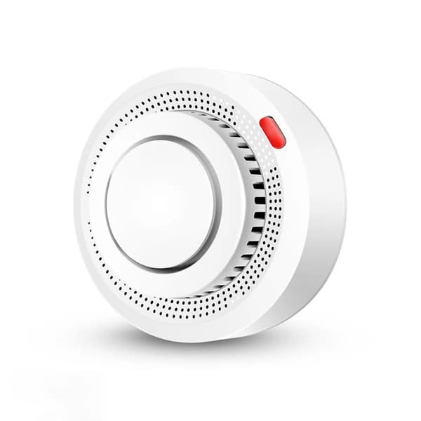 2x Hvid trådløs Tuya smart Wi-Fi røgdetektor