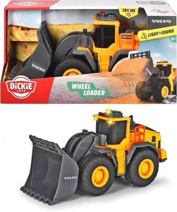 Volvo tipvogn lys og lyd 30 cm