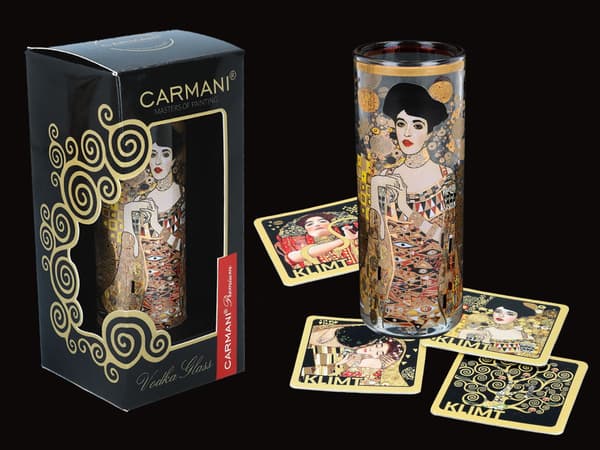 Carmani, vodkaglas - G. Klimt. Adele Bloch-Bauer I