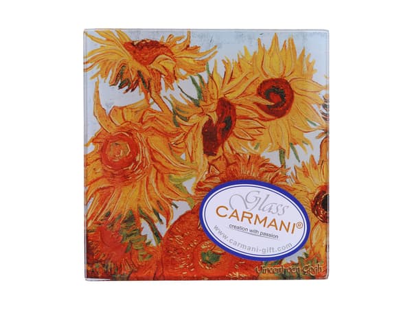 Lasinalus - V. van Gogh, Auringonkukkia (CARMANI)