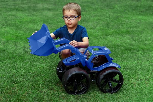 Maximus bulldozer marinblå 64520