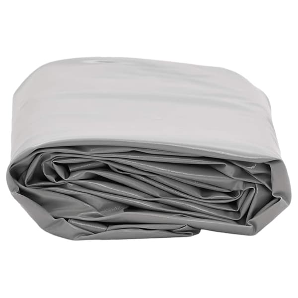 vidaXL Pressu, harmaa, 5x7 m, 600 g/m²