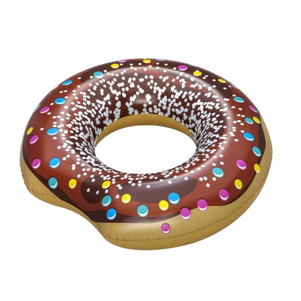 DONUT SVØMMERING BRUN/BLÅ 107CM 8079