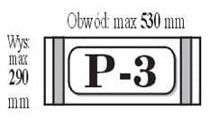 Liimakansi P3 (50 kpl) IKS