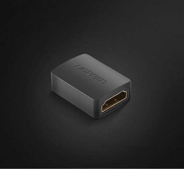 HDMI-kabelkontaktadapter svart