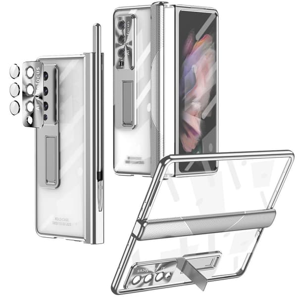 Multifunktionsskal för Samsung Galaxy Z Fold 4 5G, Silver