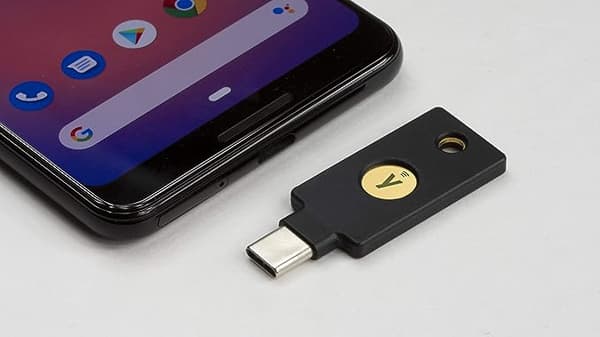 Yubico YubiKey 5C NFC USB-C sikkerhedsnøgle