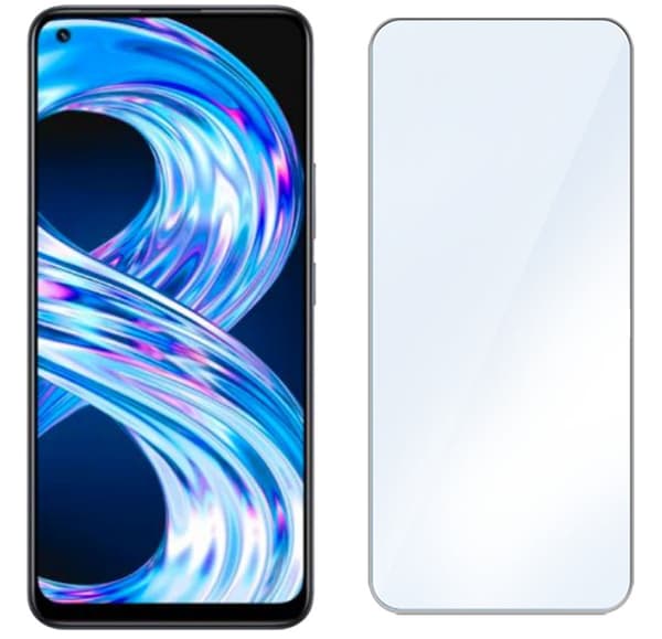 3x Härdat glas för Realme 8 / 8 Pro | 3-pack