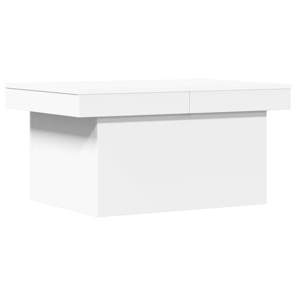 vidaXL Soffbord, Vitt, 100x55x40 cm, Träbaserat Material
