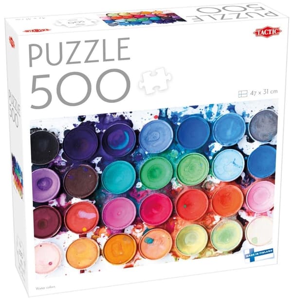 500 vesivärin palapeli