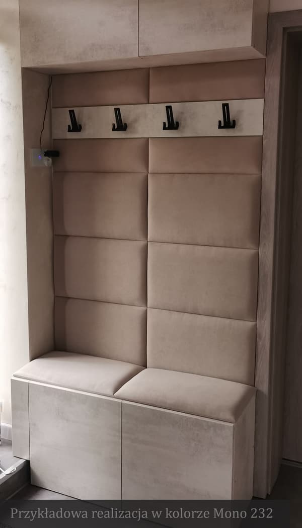 Klädd panel 30x30 Mono 232 (Beige)