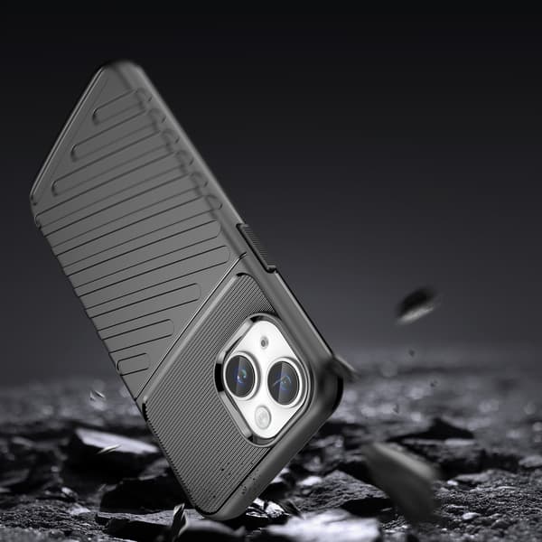 Pansarskal till iPhone 14 Plus Thunder Case – svart